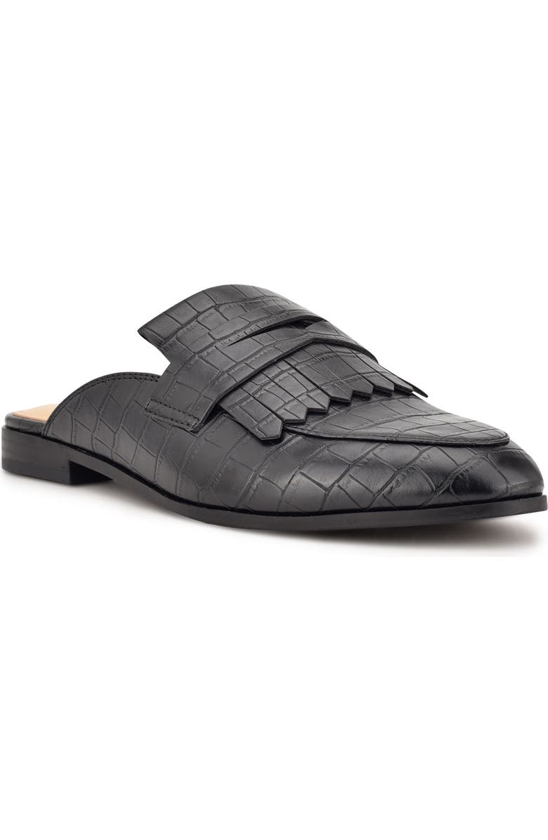 Nine West Kilts Croc Embossed Mule, Main, color,