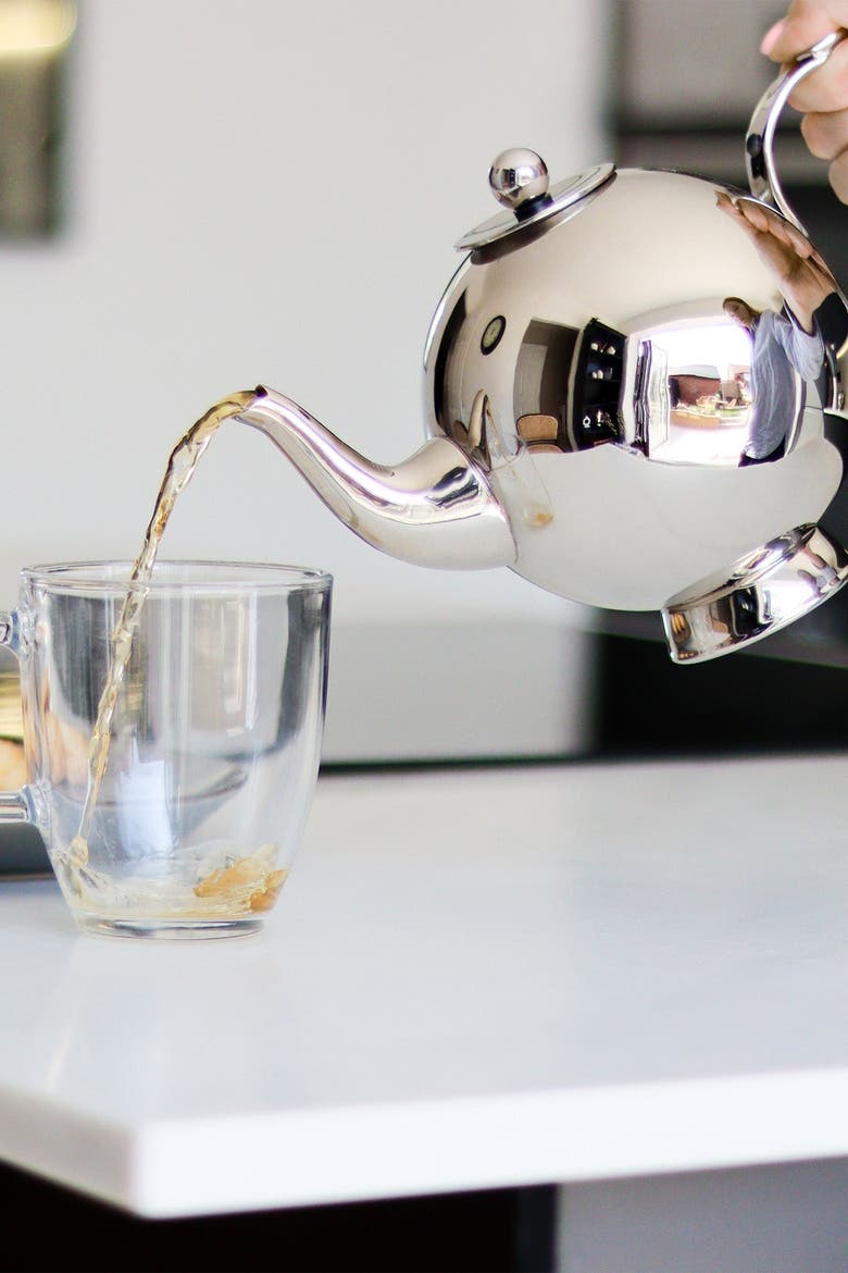 Spheres Tea Infuser Large, Alternate, color, Silver