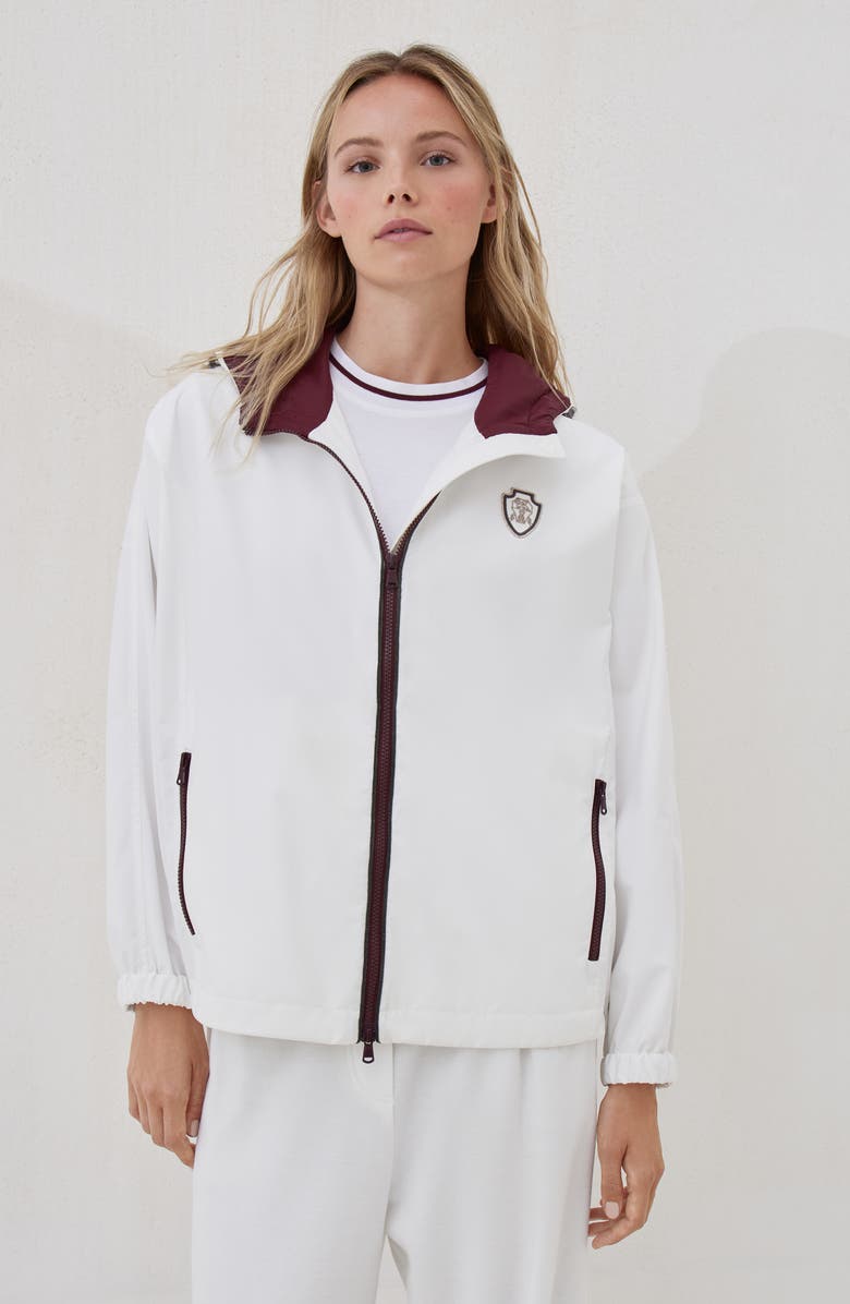 Brunello Cucinelli Nylon outerwear, Alternate, color, White