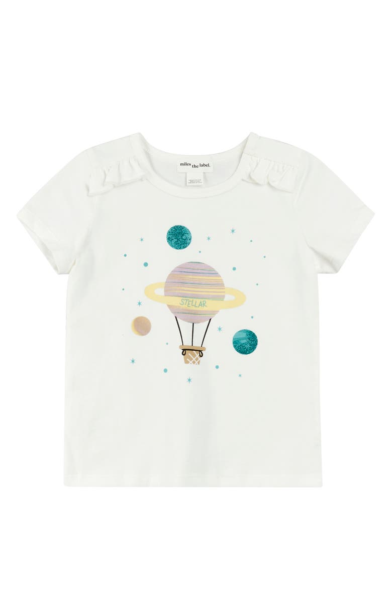 MILES THE LABEL Kids' Hot-Air Balloon Graphic T-Shirt, Main, color, 