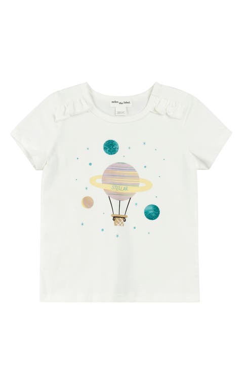 Kids' Hot-Air Balloon Graphic T-Shirt