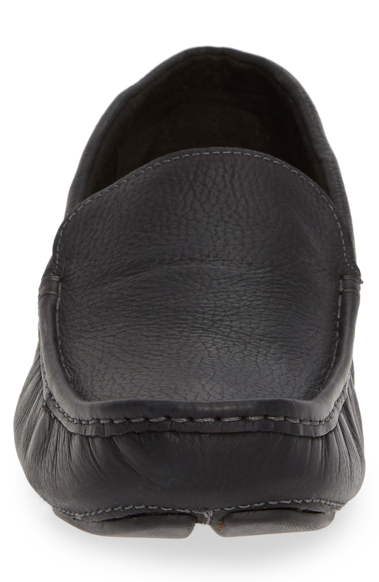 Alton Driving Shoe, Alternate, color, BLACK LEATHER