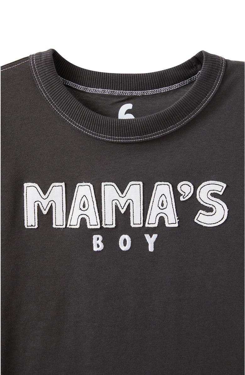 Cotton On Kids Kid's Jonny Short Sleeve Graphic Print Tee, Main, color, Phantom Mama S Boy Contrast