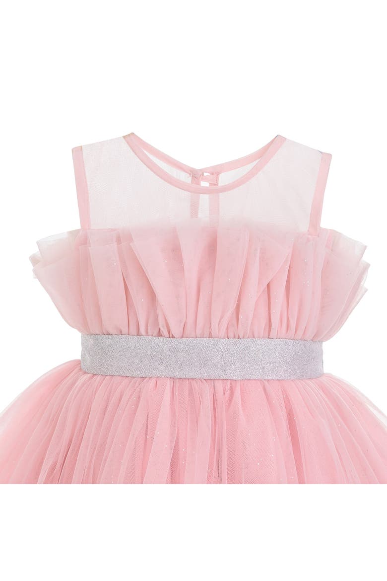 Isolara Tulle Glitter Dress, Alternate, color, Pink