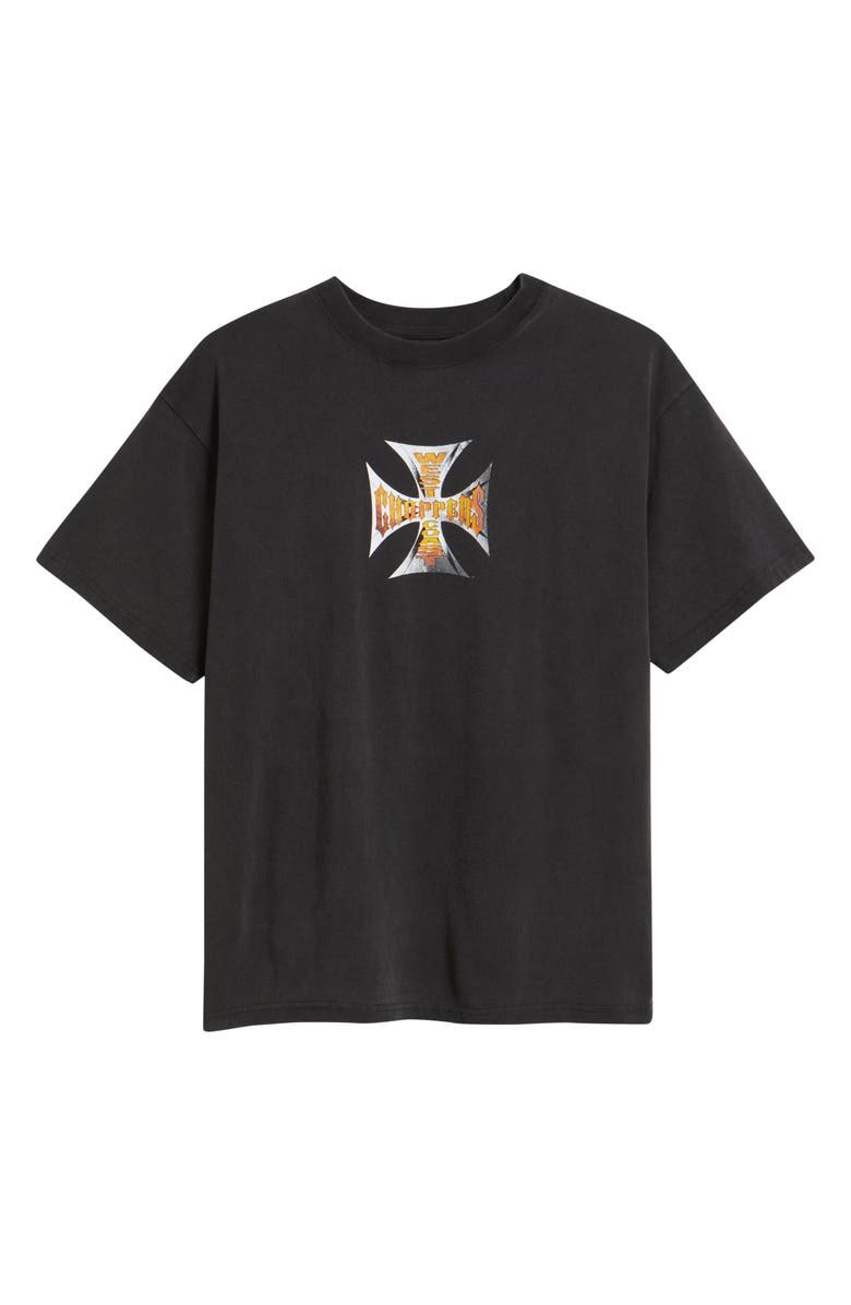 ID Supply Co West Coast Choppers Cotton Graphic T-Shirt, Alternate, color, Washed Black
