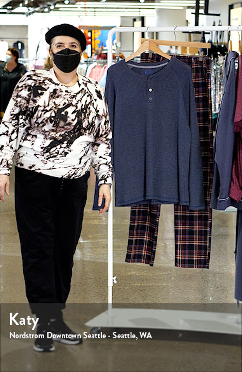 Comfort Hunter Plaid Fleece Pajamas, sales video thumbnail