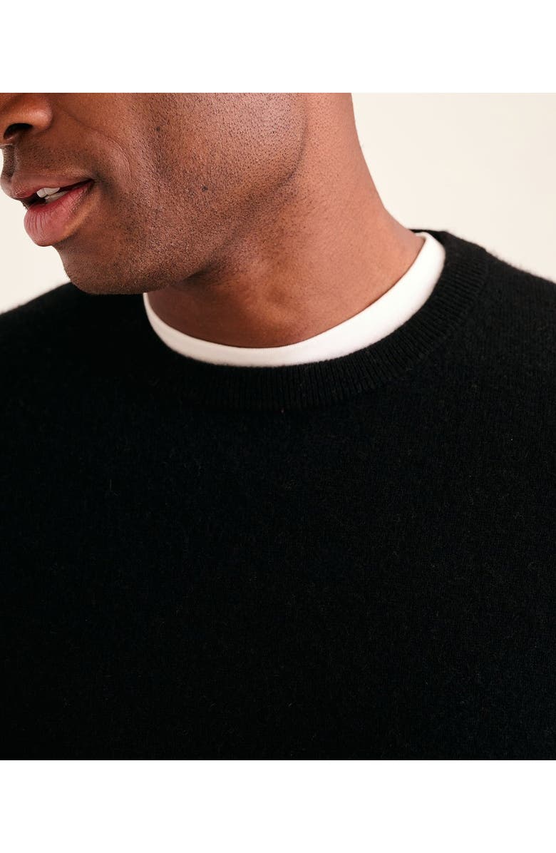 NAADAM The Original Cashmere Sweater, Alternate, color, Black