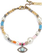 Kurt Geiger London Evil Eye Beaded Bracelet