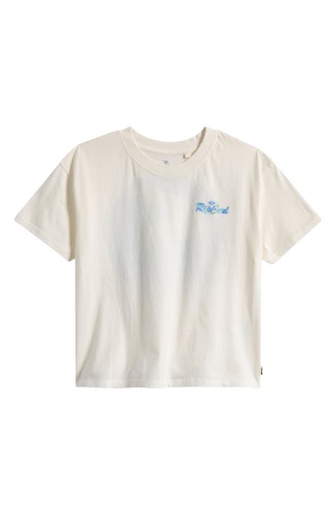 Kids' Logo Crop T-Shirt (Big Kid)