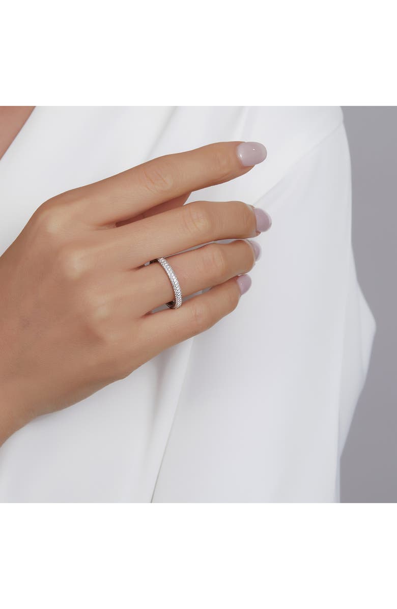 Lafonn Simulated Diamond Pavé Ring, Alternate, color,