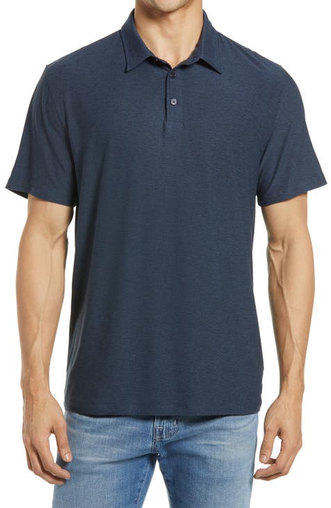 Navy blue polo men best sale