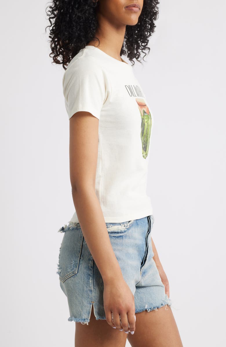 GOLDEN HOUR Dill with It Cotton Graphic T-Shirt, Alternate, color, Marshmallow