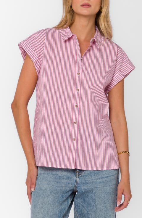 Ilene Cotton Button-Up Shirt