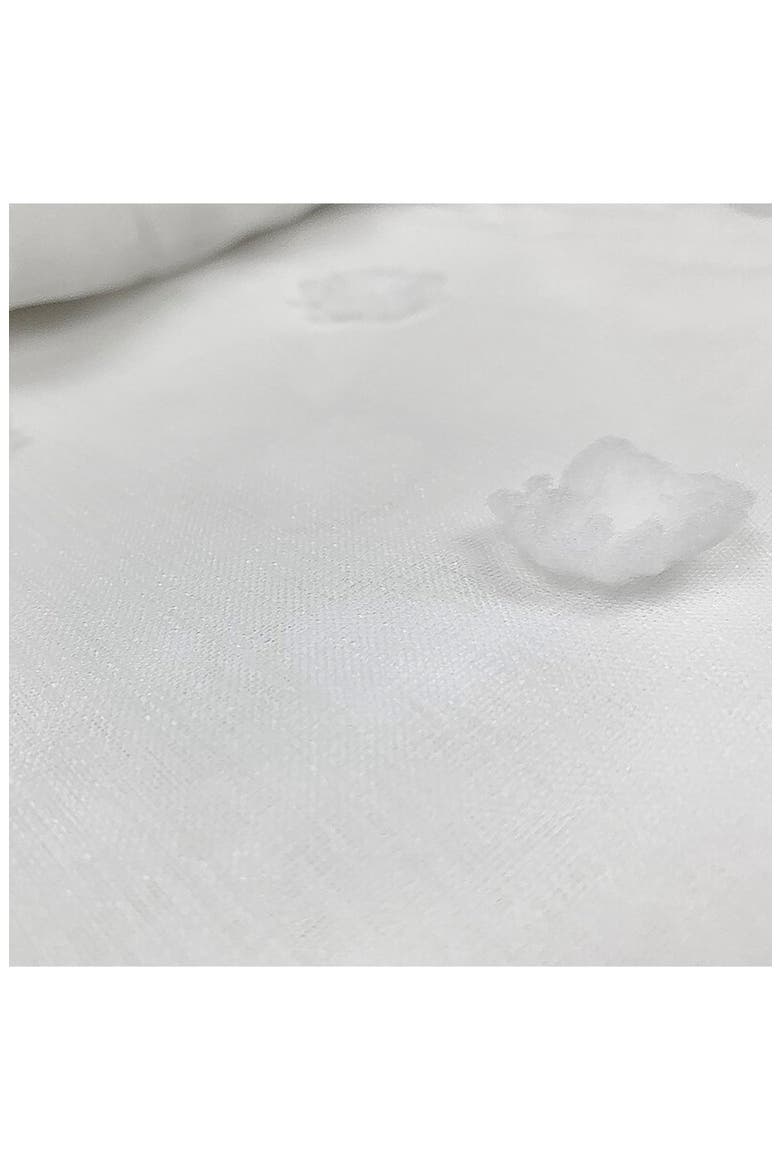 Snowball Shower Curtain, Alternate, color, WHITE