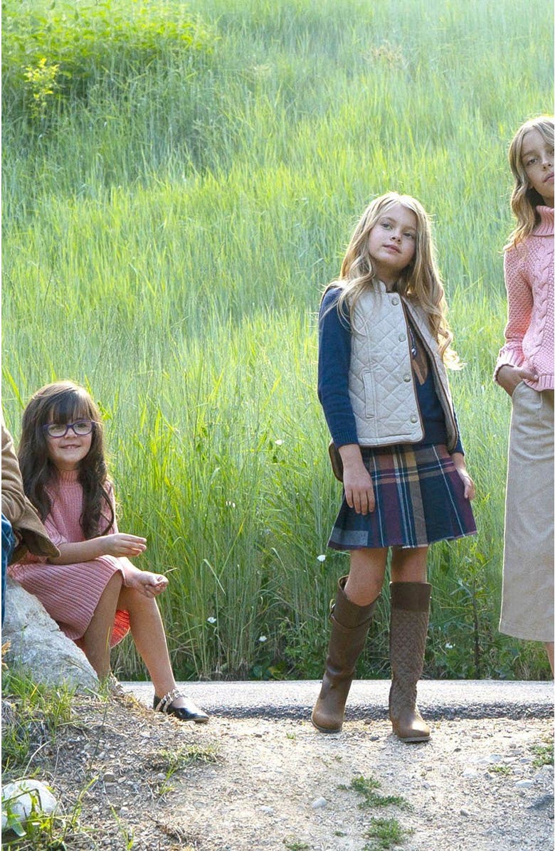 Hope & Henry Baby Girls' Wide Leg Dress Pant, Infant, Alternate, color,