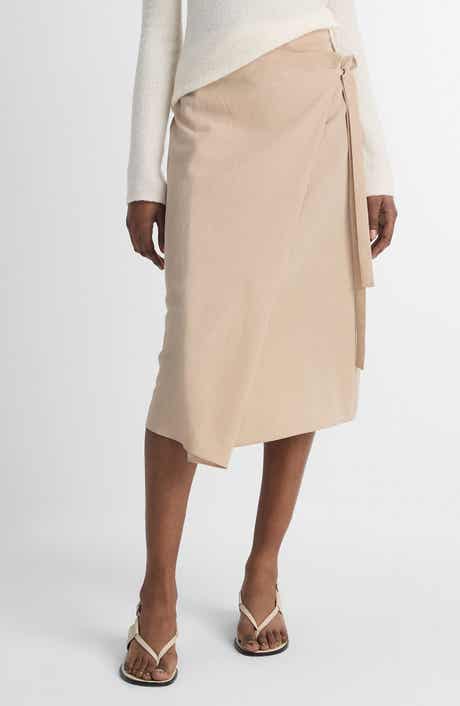 Vince Asymmetric Wrap Skirt