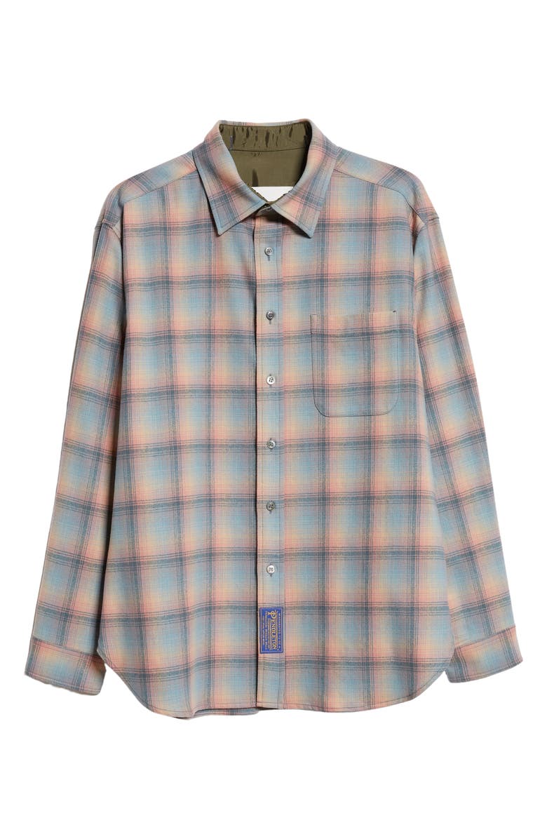 Maison Margiela x Pendleton Classic Plaid Wool Shirt, Alternate, color,