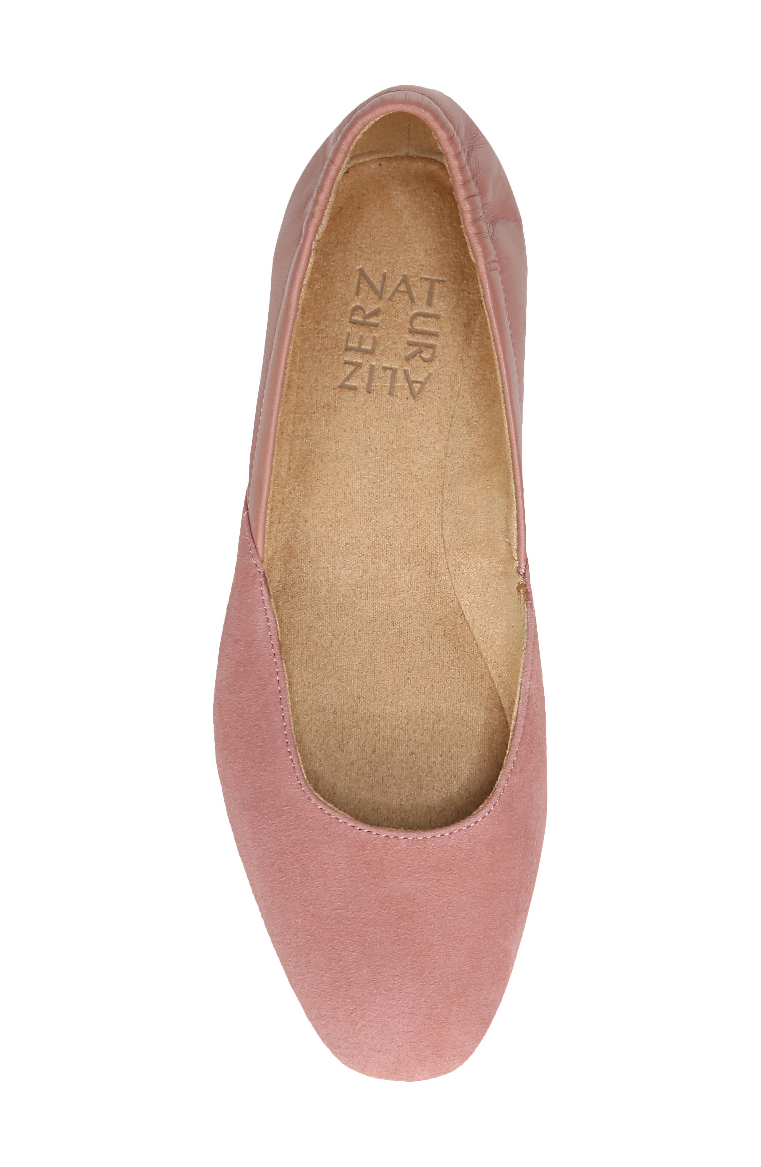 Pierce Flat, Alternate, color, DUSTY CORAL LEATHER