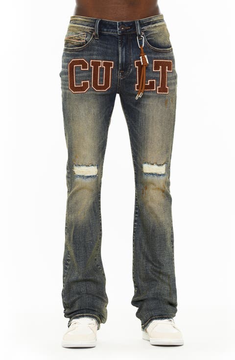 Lenny 603 Bootcut Jeans (Chenille) (Regular & Big)