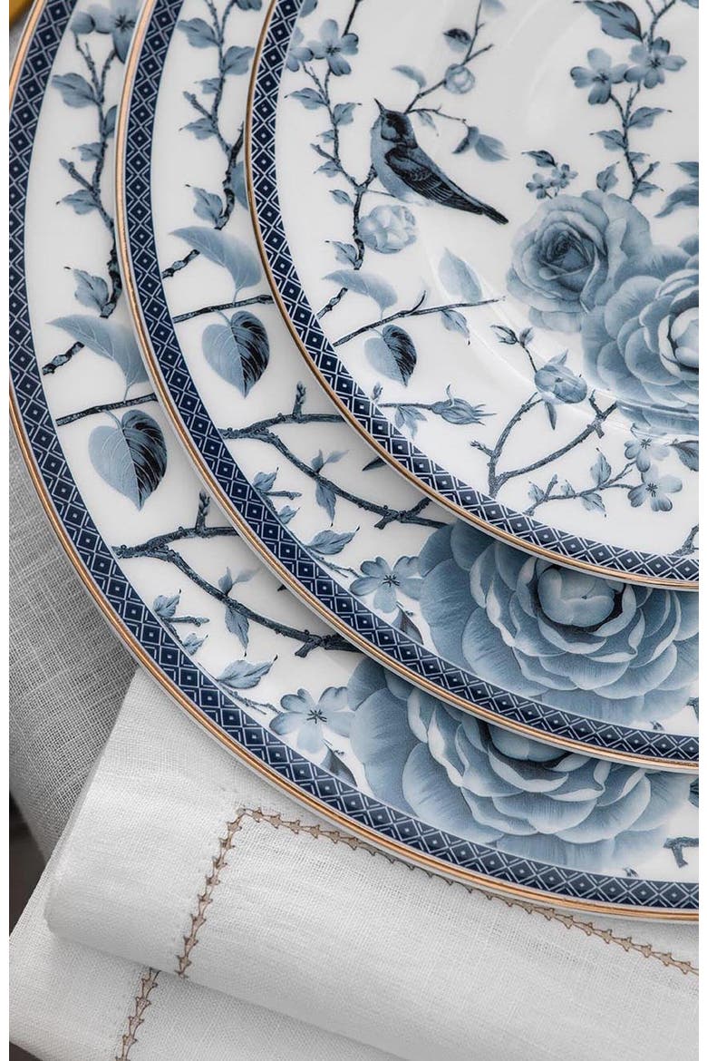 Fiore Plate, Alternate, color, White
