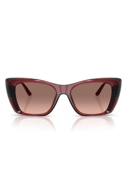 Tokyo 51mm Gradient Square Sunglasses