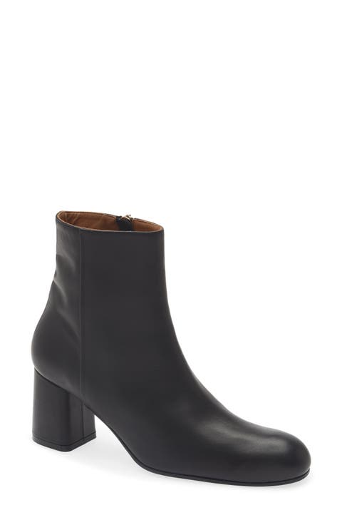 Miola Leather Bootie