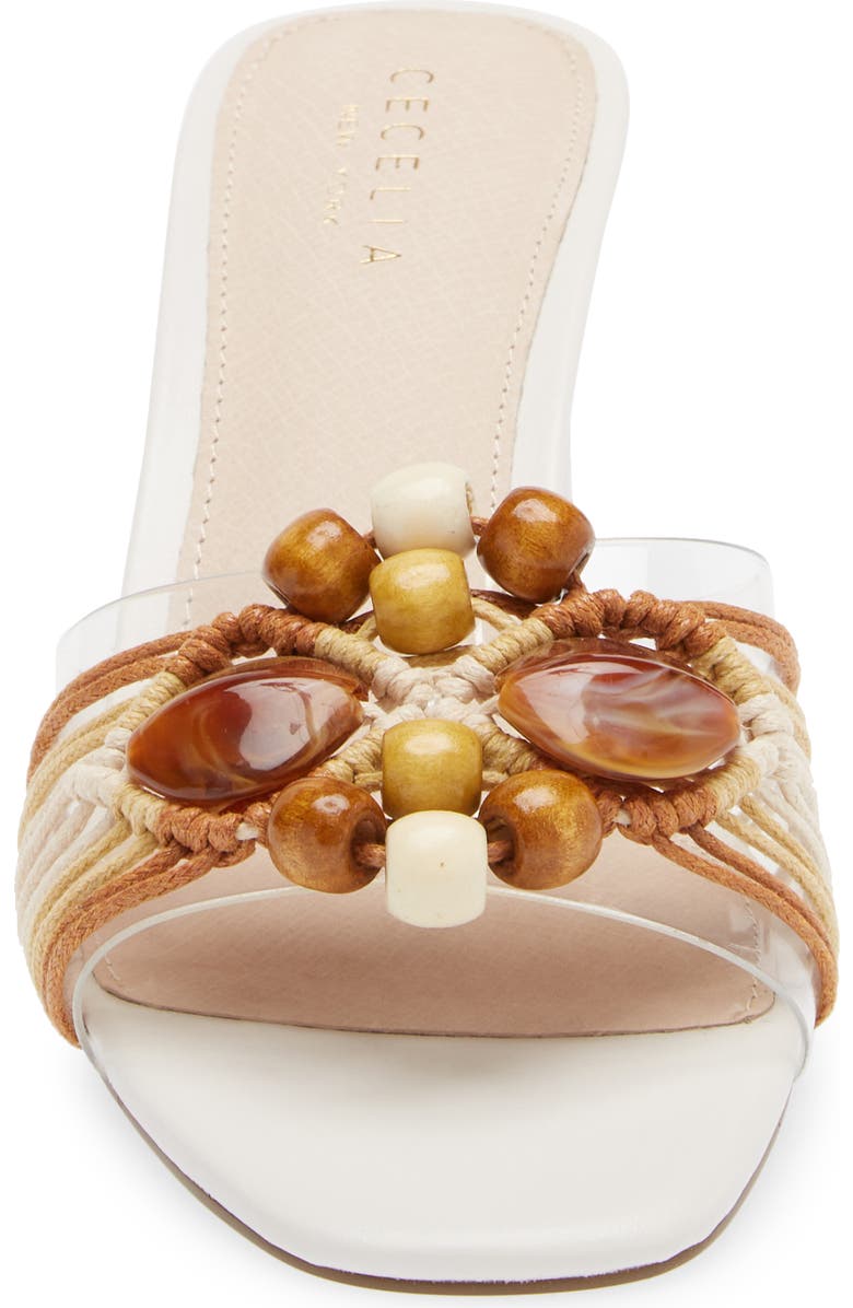 Cecelia New York Anna Belle Beaded Block Heel Sandal, Alternate, color,