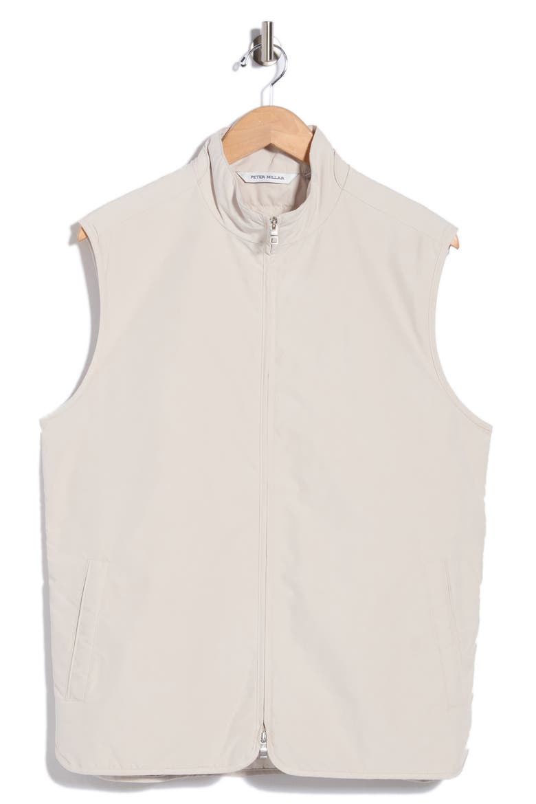 Mercer Water Resistant Vest, Main, color, STONE