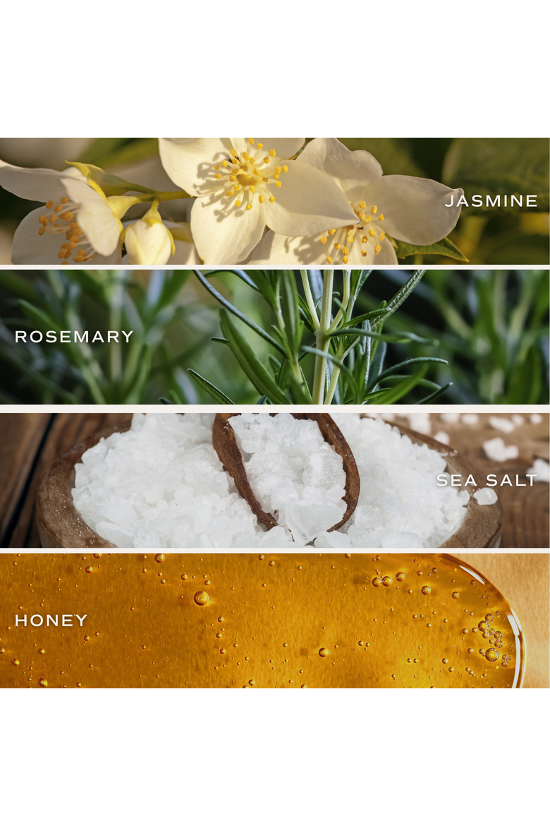 11oz White Jar Candle - Spa Scents, Alternate, color, Wildflowers and Salt