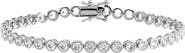 BY ADINA EDEN Bezel Tennis Bracelet