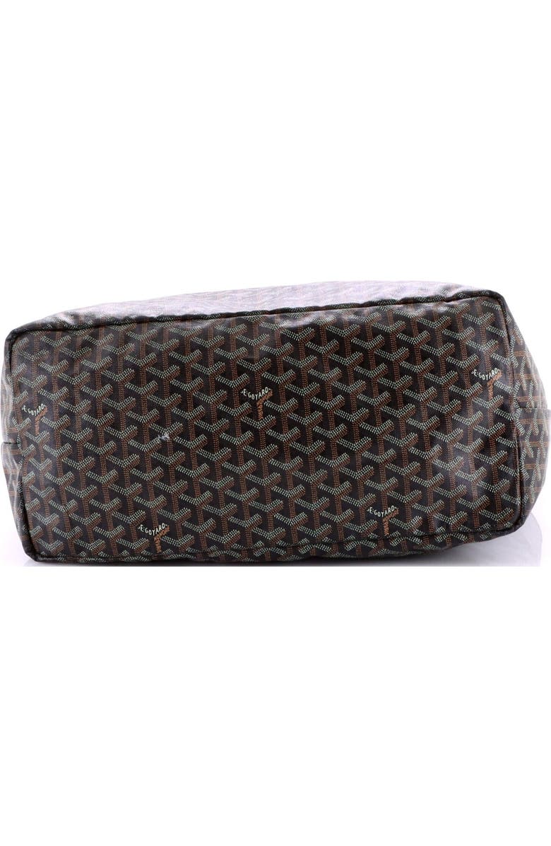 Pre-Owned Goyard Saint Louis Tote Coated Canvas GM, Alternate, color, Black