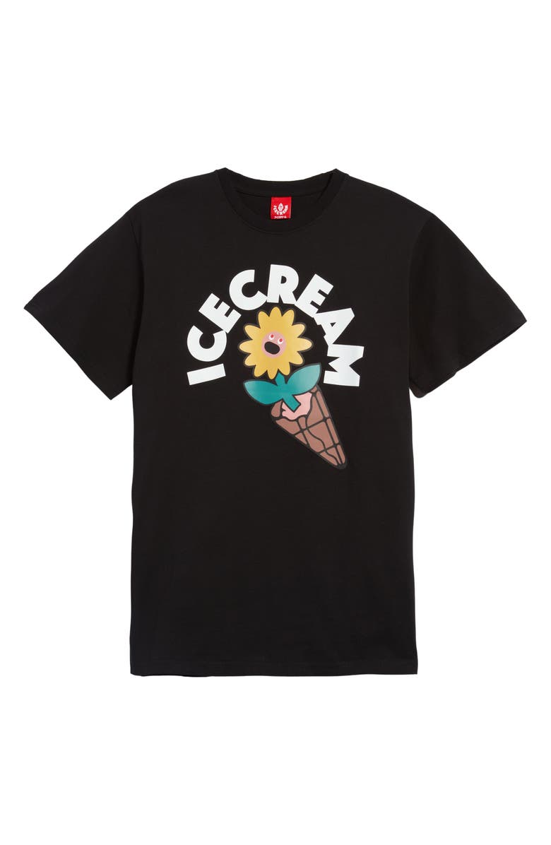 ICECREAM Floral Graphic Tee, Alternate, color, 