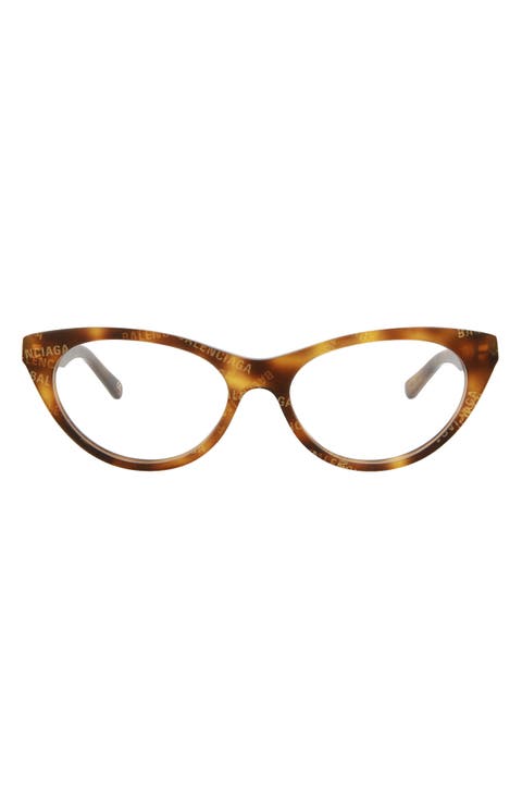 52mm Cat Eye Optical Frames