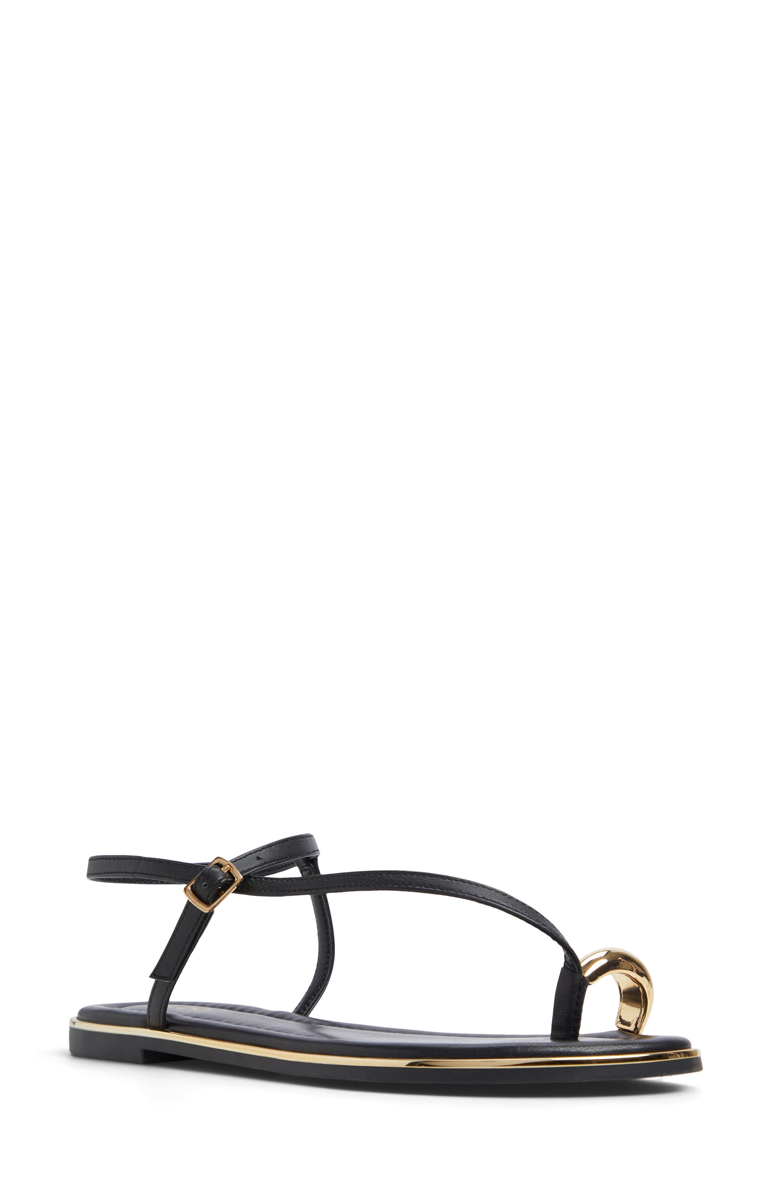 ALDO Jomali Ankle Strap Sandal, Main, color, Other Black