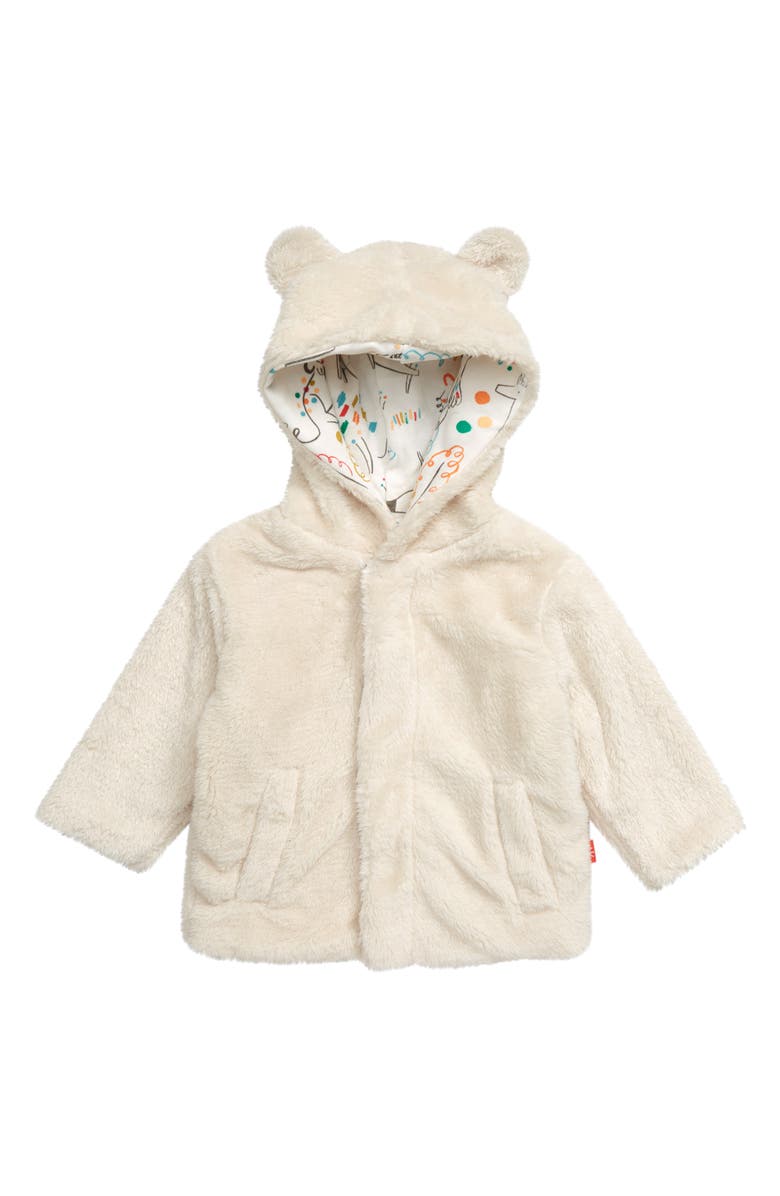 Magnetic Me Minky Fleece Hooded Jacket, Main, color, 