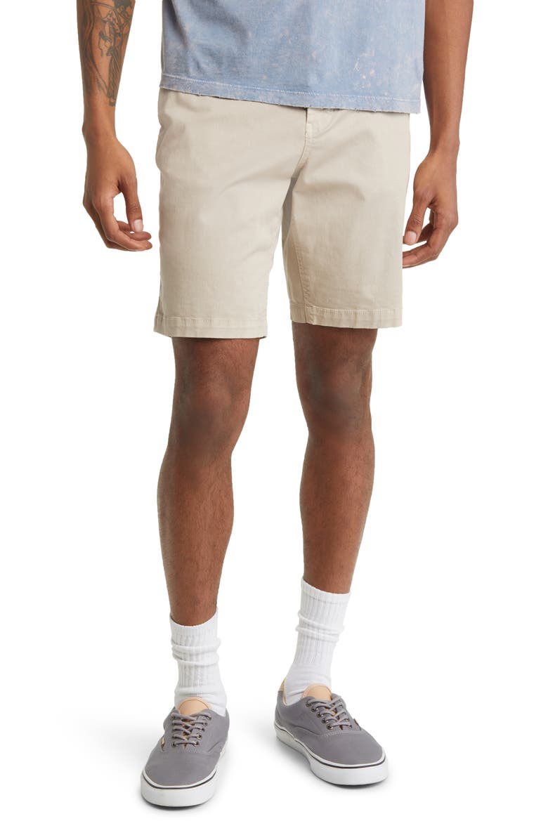 Original Paperbacks Walden Chino Shorts, Main, color, Bone