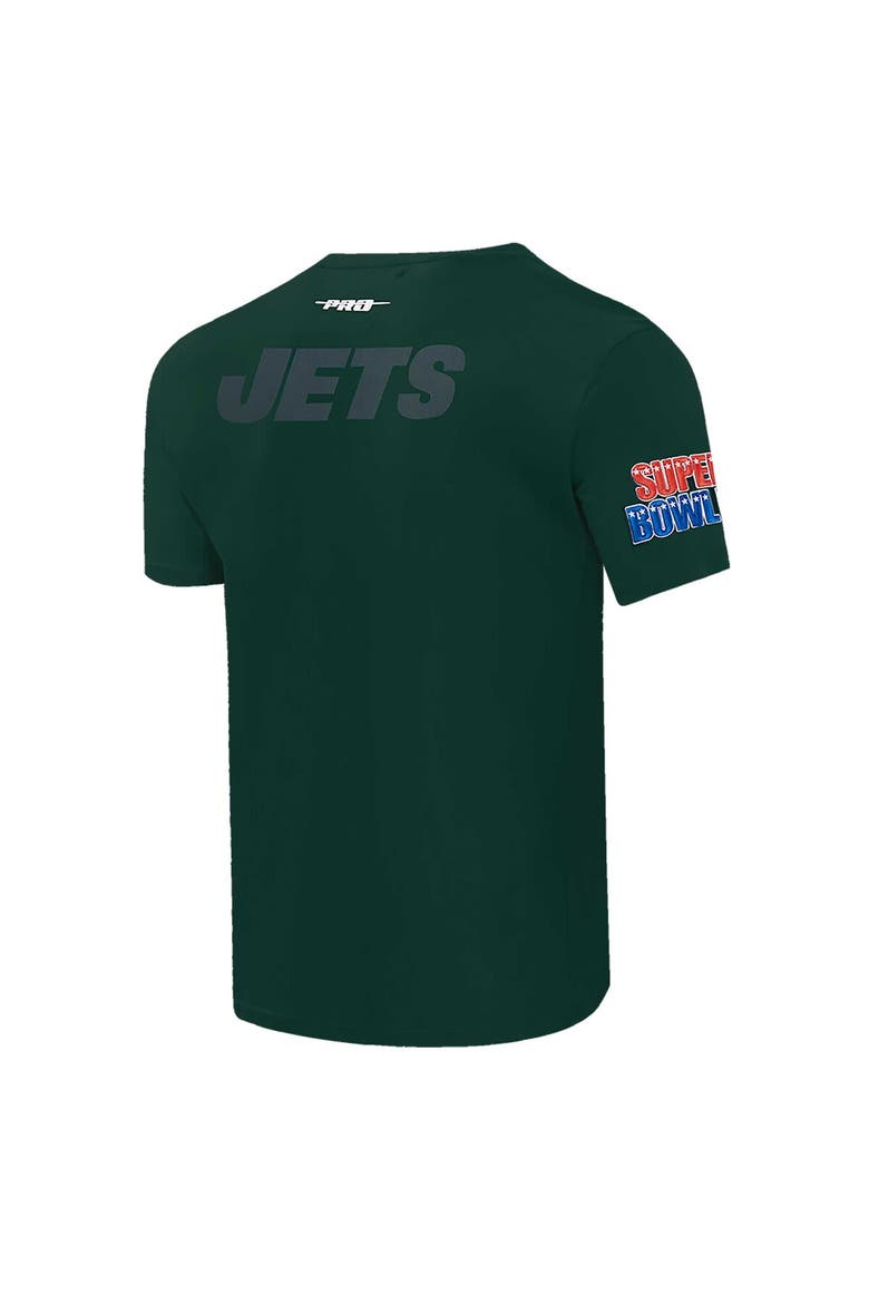 Men's Pro Standard Green New York Jets Retro Striper T-Shirt, Alternate, color, Green