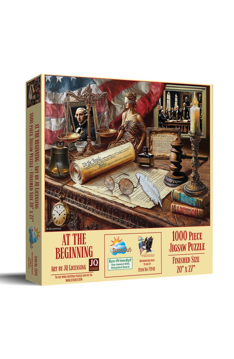 Sunsout At the Beginning 1000 piece Jigsaw Puzzle for Adults, Main, color, Multicolor