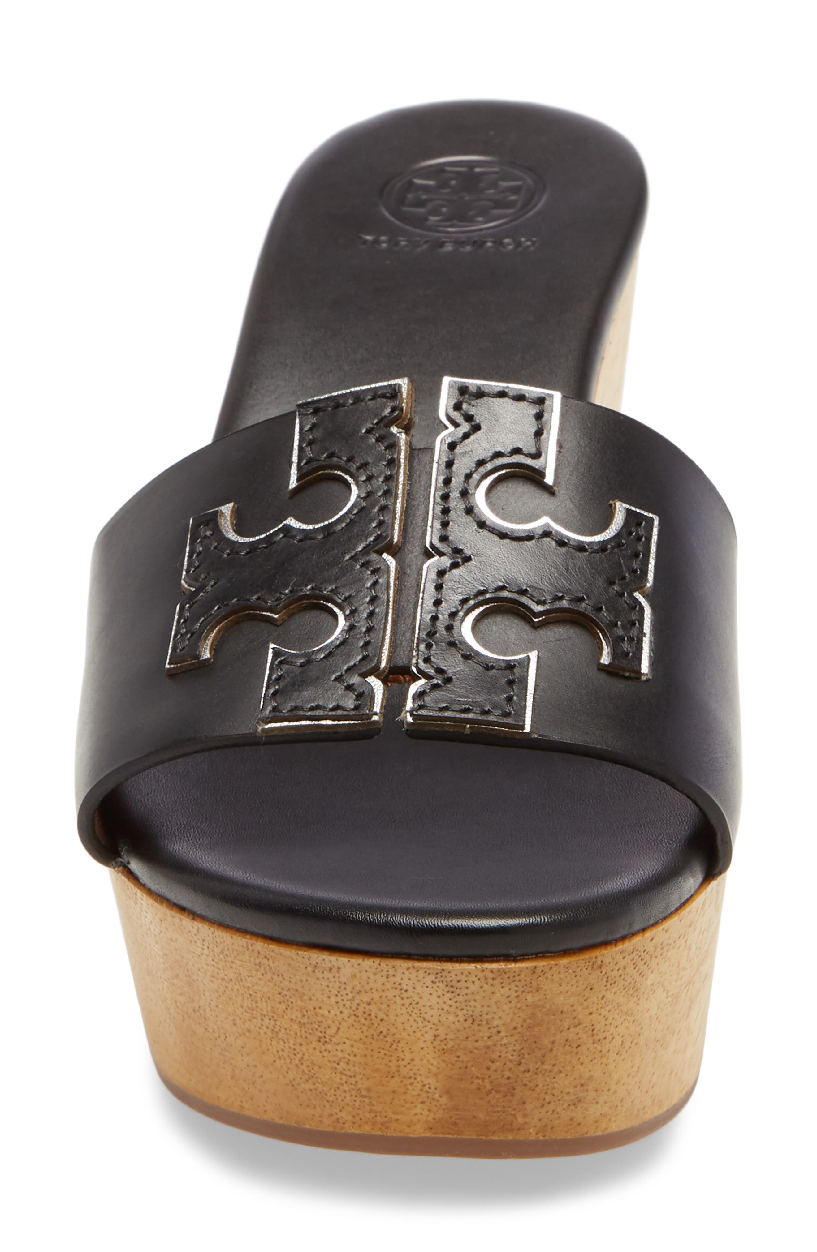 Tory Burch Ines Wedge Slide Sandal, Alternate, color, 