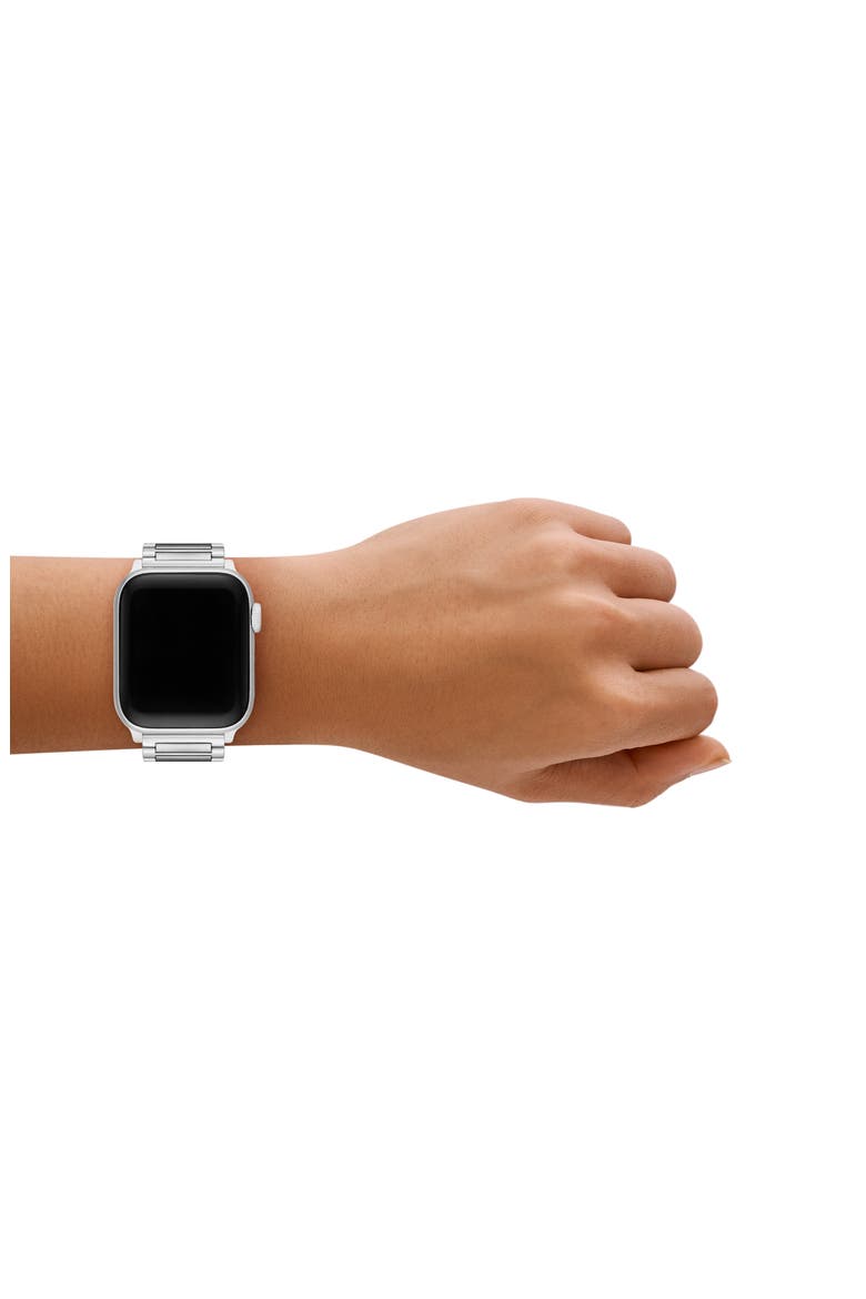 The Kira 18mm Apple Watch® Bracelet Watchband, Alternate, color, SILVER