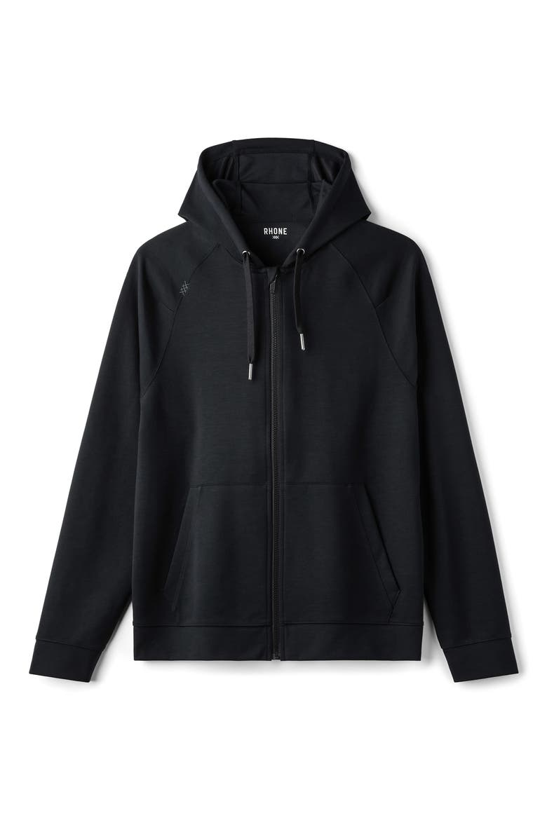 DreamState Zip Hoodie, Alternate, color, PURE BLACK