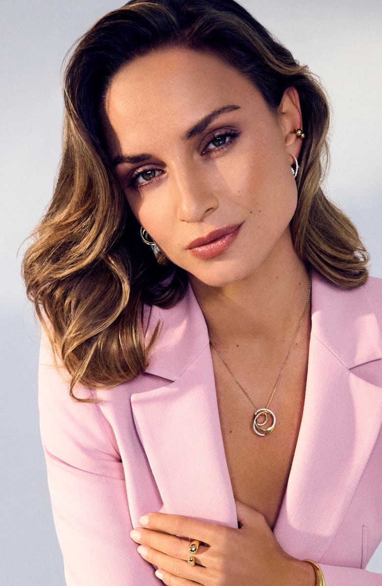 Sif Jakobs Jewellery Necklace Spirale, Alternate, color, 925 Sterling Silver