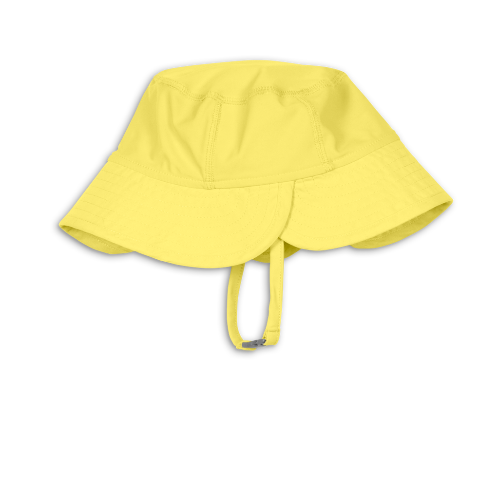 Shop Primary Baby Sun Hat In Banana