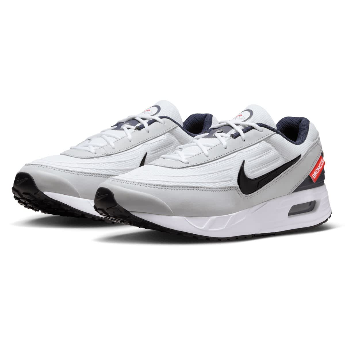 Nike Unisex Nike White Denver Broncos Air Max Verse Sneakers, Main, color, White
