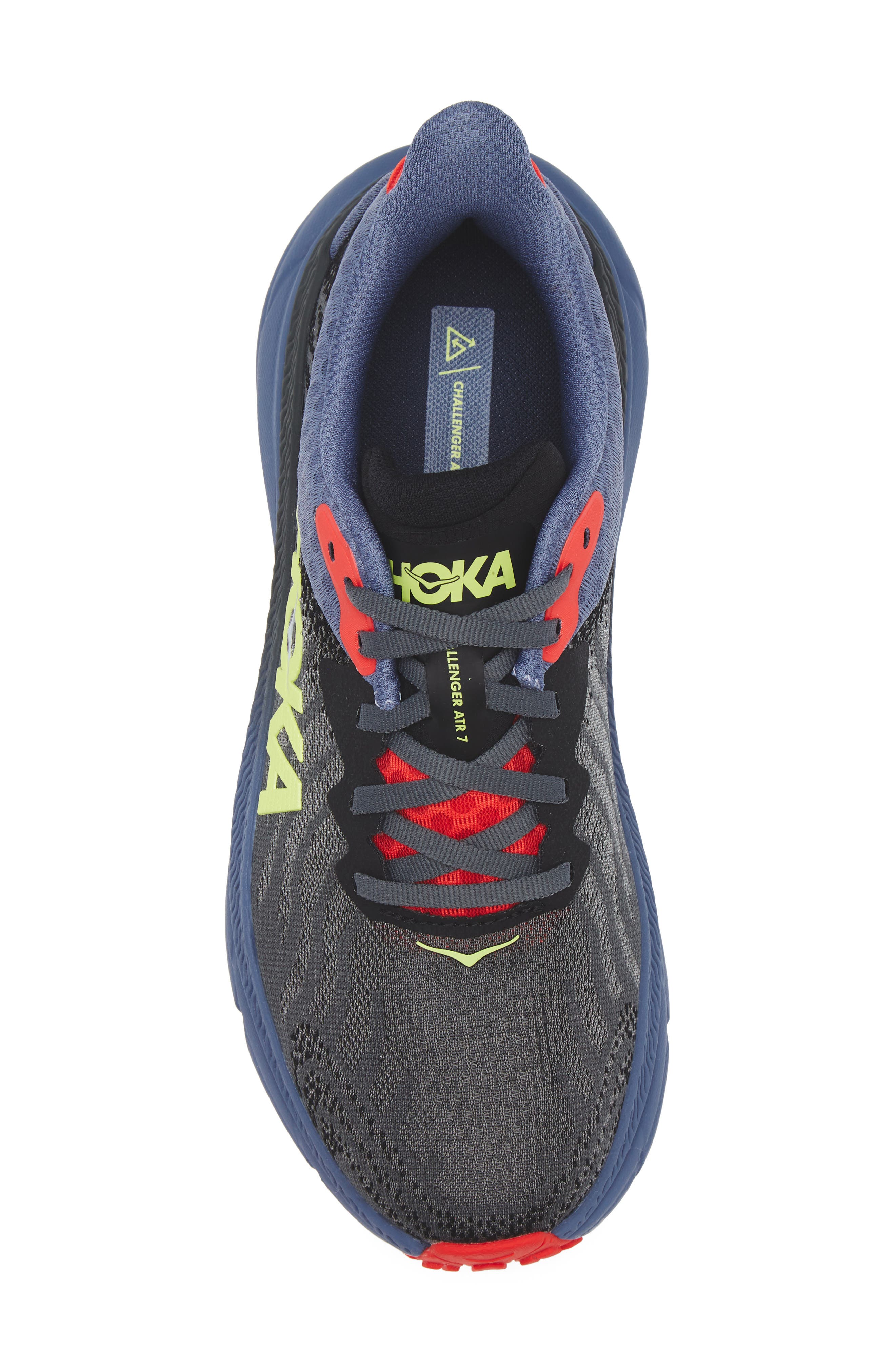HOKA Challenger 7 Running Shoe, Alternate, color, Obsidian / Anchor