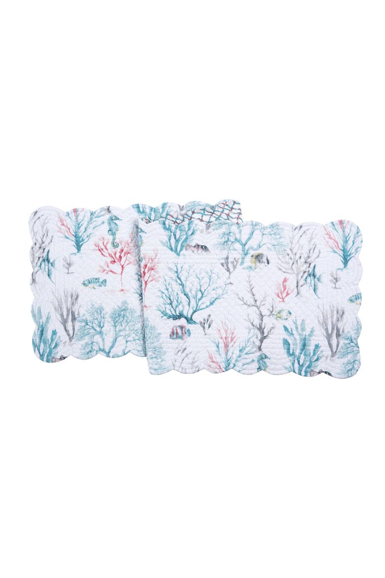 St.Vincent Dining Table Runner, Main, color, Pink