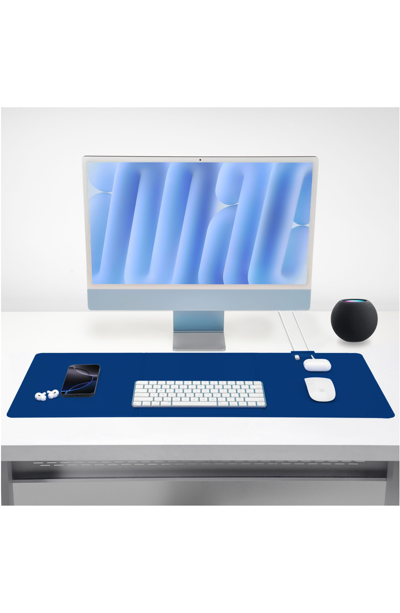 Function101 WorkPad with Magnetic Cable Manager, Alternate, color, Blue