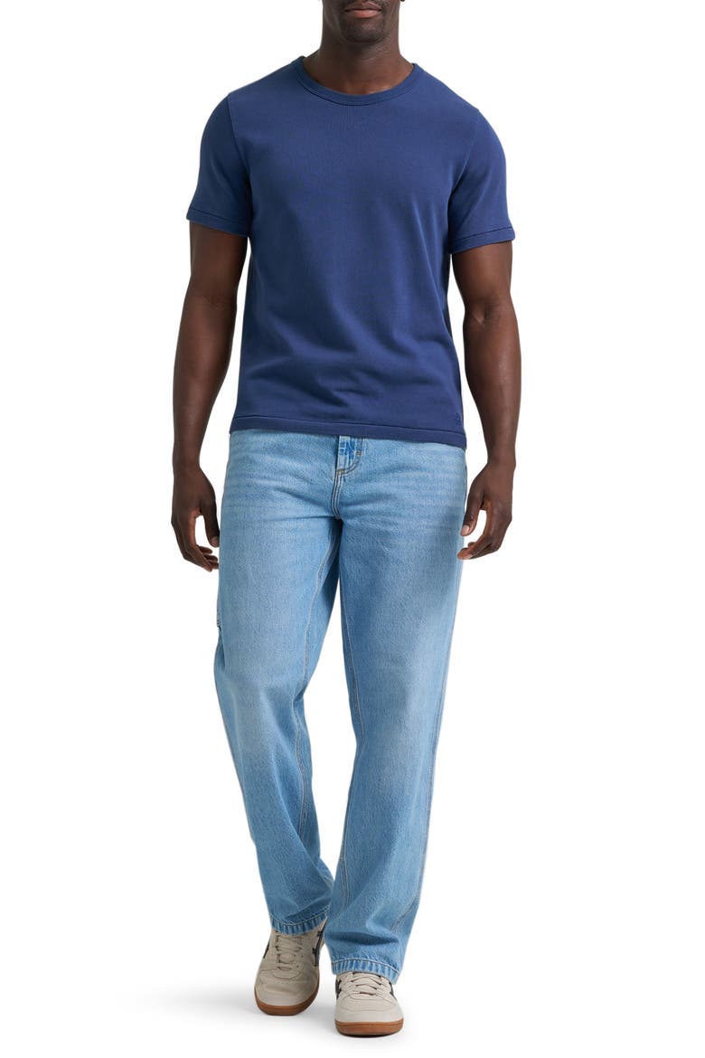 Loose Straight Carpenter Jeans, Alternate, color, IRONY BLUE
