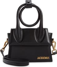 Jacquemus Le Chiquito Noeud Leather Crossbody Bag