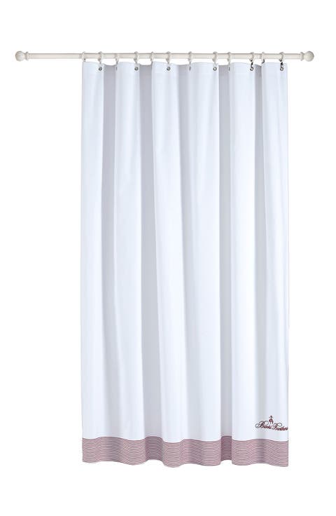 Rope Stripe Border Shower Curtain